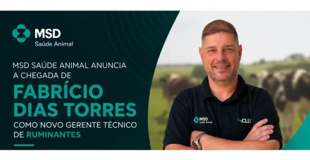 MSD Saúde Animal reforça unidade de Ruminantes com novo gerente técnico