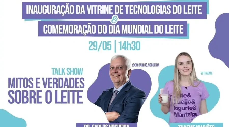 Embrapa e #BEBAMAISLEITE se unem para comemorar o Dia Mundial do Leite