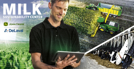 John Deere e DeLaval formam parceria estratégica para uma produção de leite sustentável
