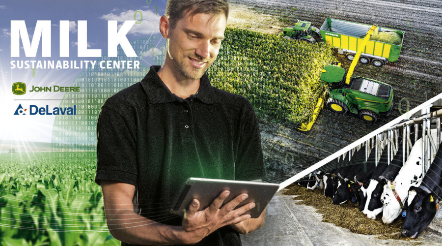 John Deere e DeLaval formam parceria estratégica para uma produção de leite sustentável