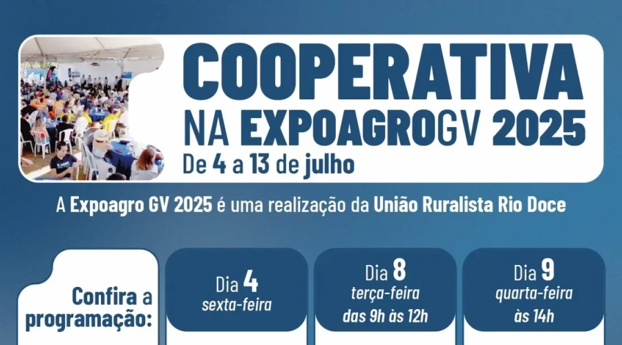 Expoagro GV 2025: Veja tudo o que a Cooperativa preparou para esta edição