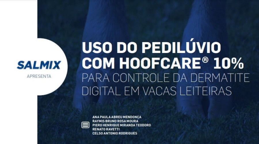 Uso do pedilúvio com HoofCare® 10% para controle da dermatite digital em vacas leiteiras