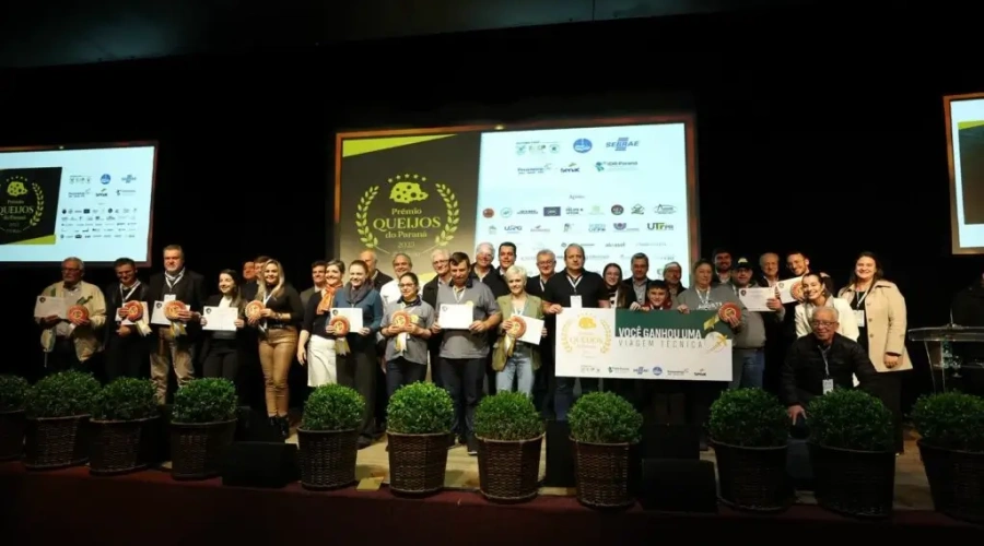 Prêmio Queijos do Paraná condecora 75 produtos de excelência